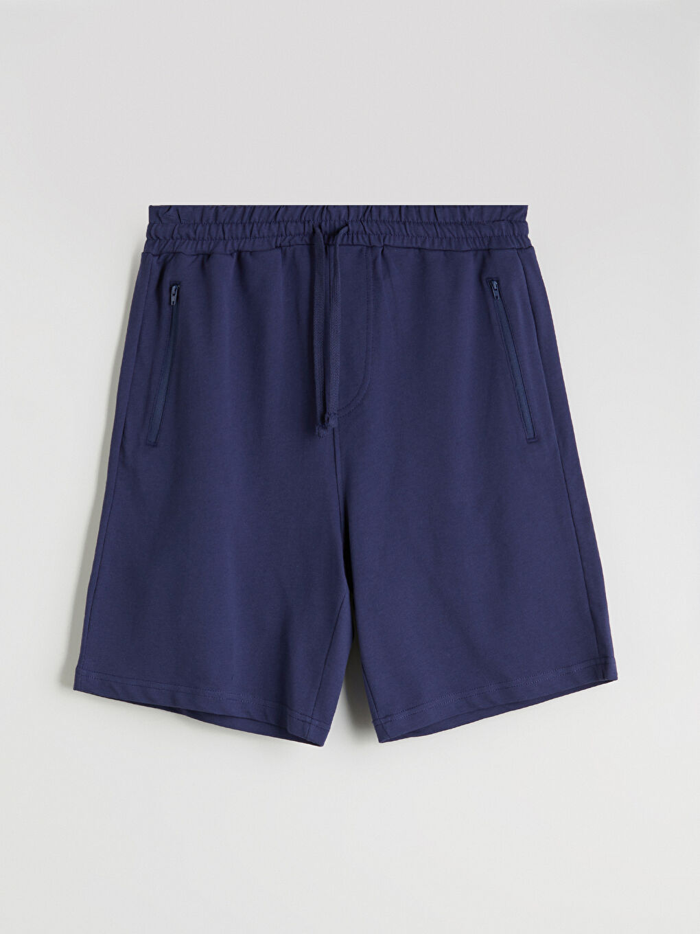 Lacivert Standart Kalıp Erkek Şort-4