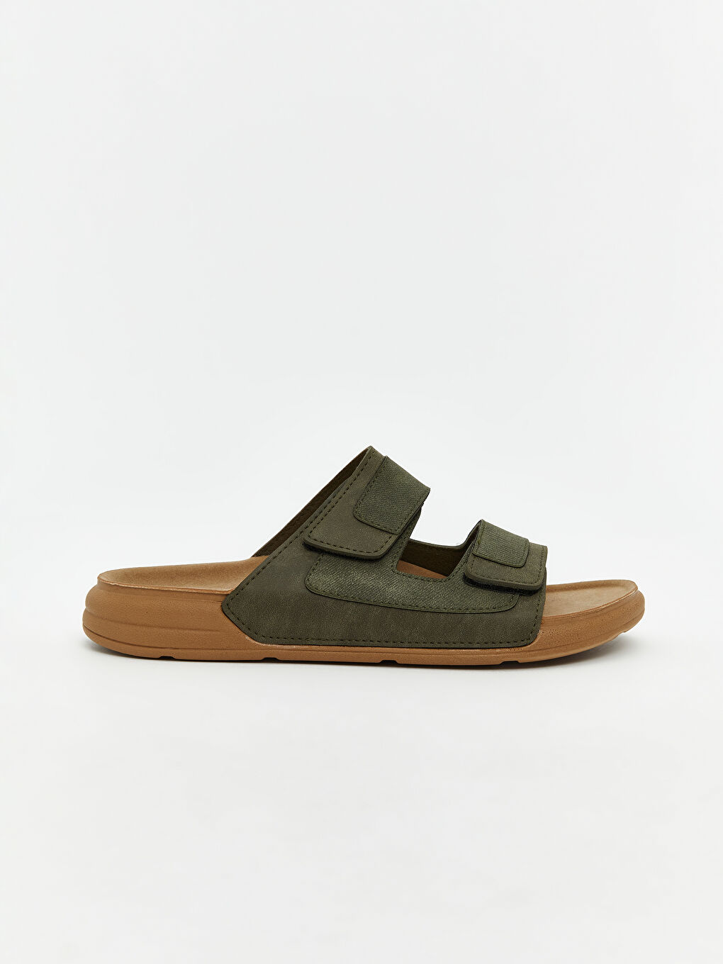 LCW STEPS Double-Strap Velcro Men's Slippers -S5S915Z8-10O