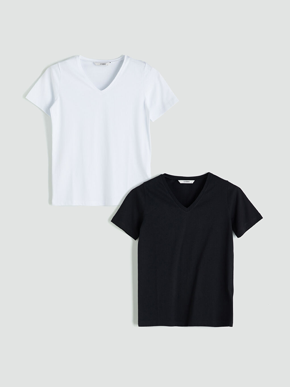 LCW ECO Woman WHITE T-Shirt -S5S925Z8-ZUX