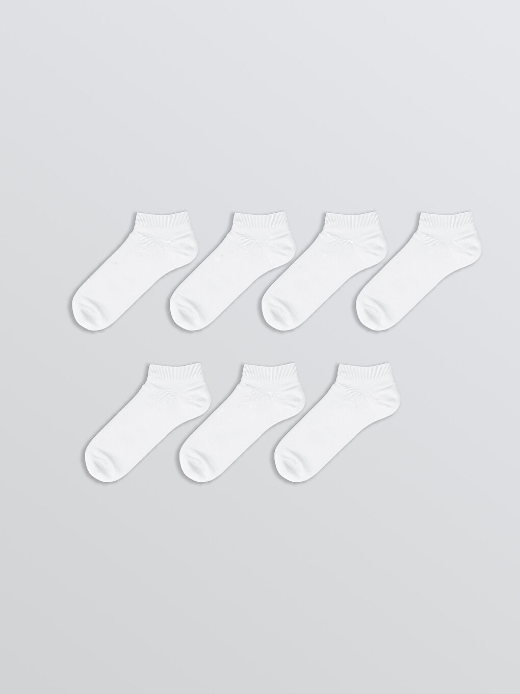 LCW ACCESSORIES Men's Trainer Socks 7 Pack -S5S972Z8-J5E