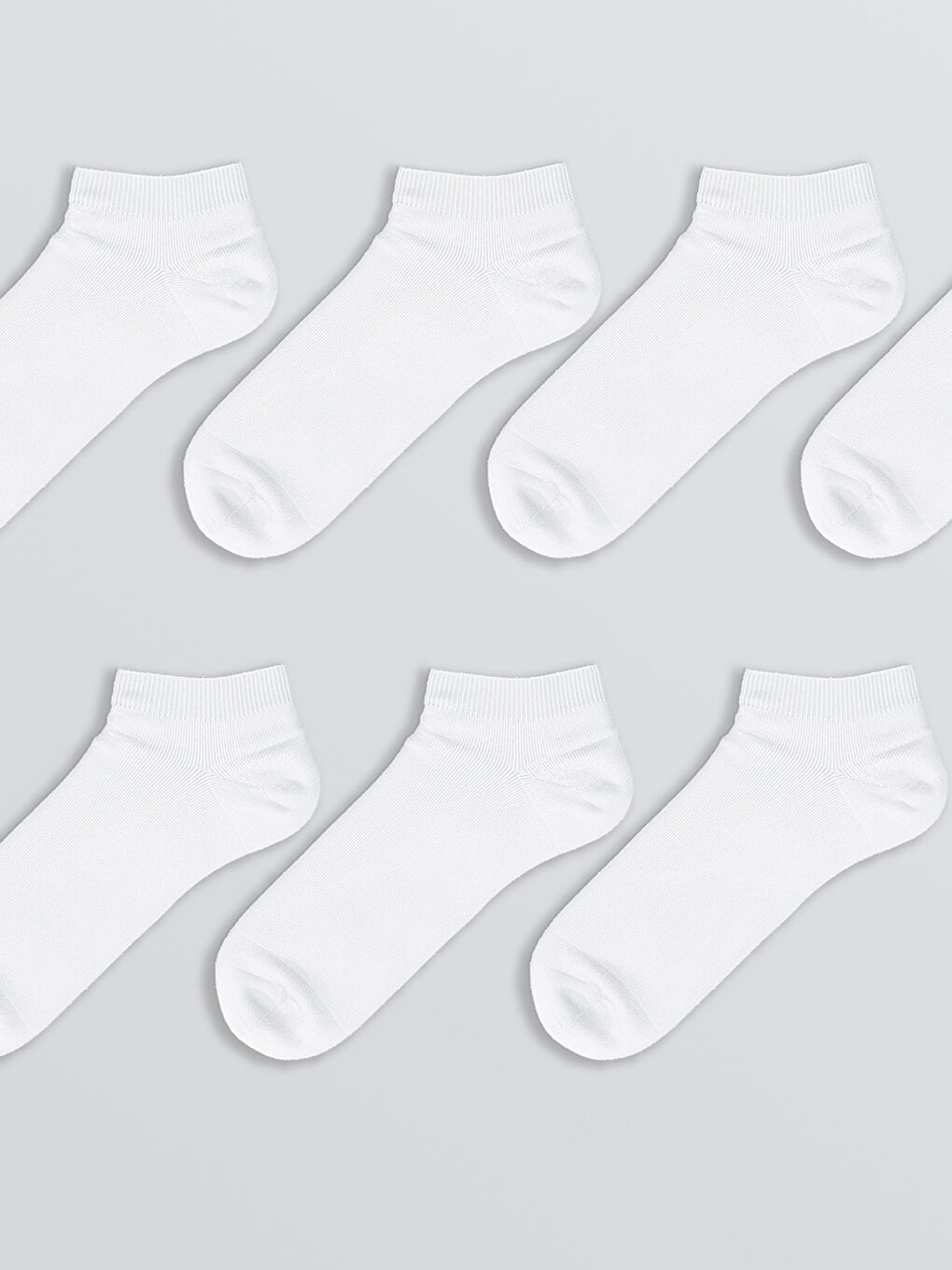 LCW ACCESSORIES Men's Trainer Socks 7 Pack -S5S972Z8-J5E