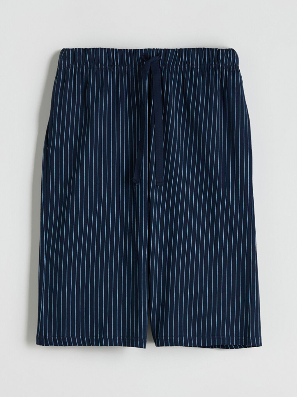 Lacivert Standart Kalıp Erkek Pijama Alt Şort