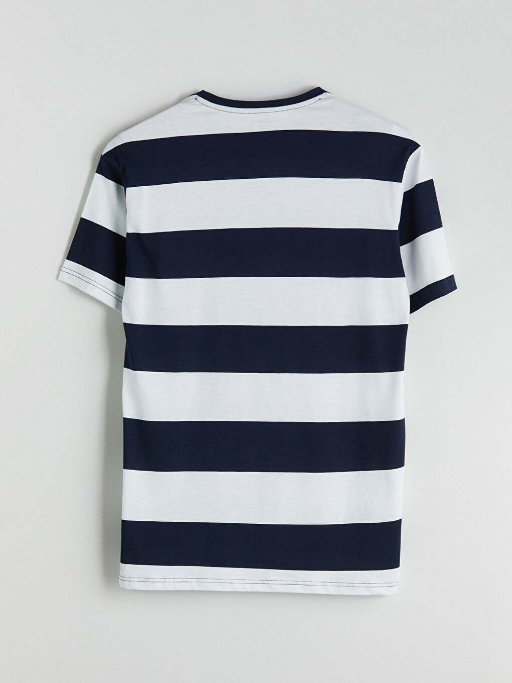 Lacivert Standart Kalıp Erkek Şortlu Pijama Takımı-6