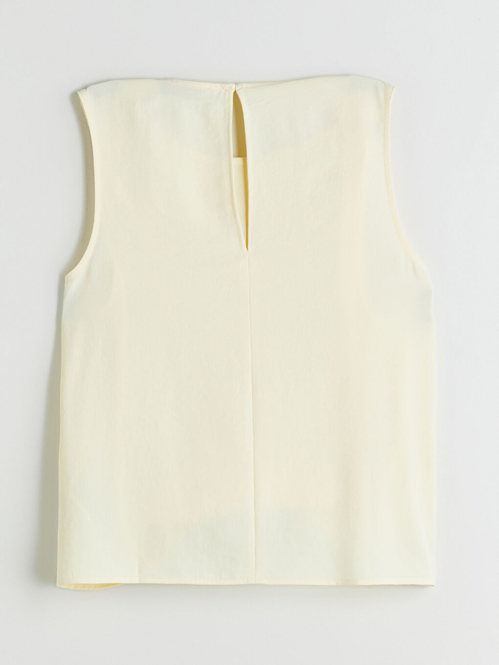 Bej Bisiklet Yaka Büzgülü Bluz-5