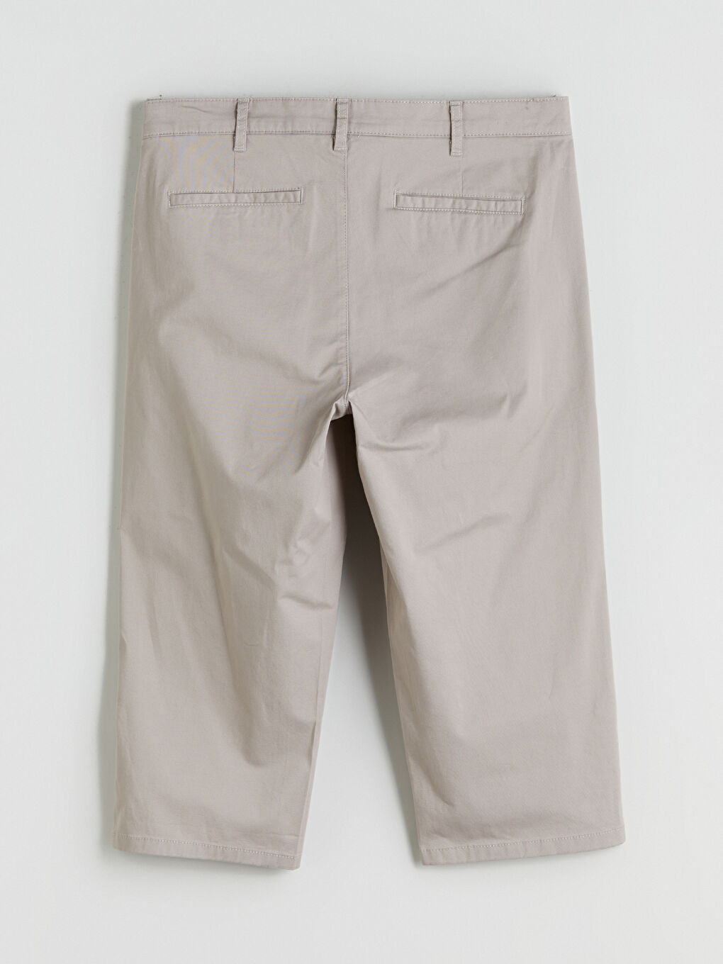 Bej Standart Kalıp Erkek Şort-6