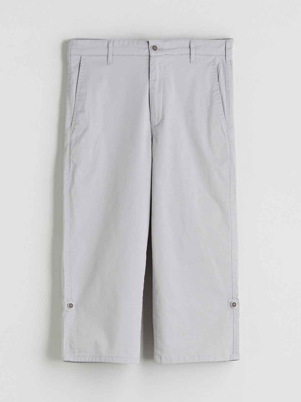 Gri Standart Kalıp Erkek Şort-4