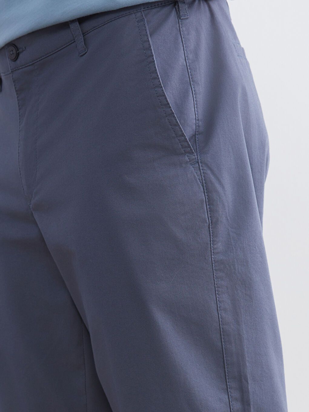 İndigo Standart Kalıp Erkek Şort-2