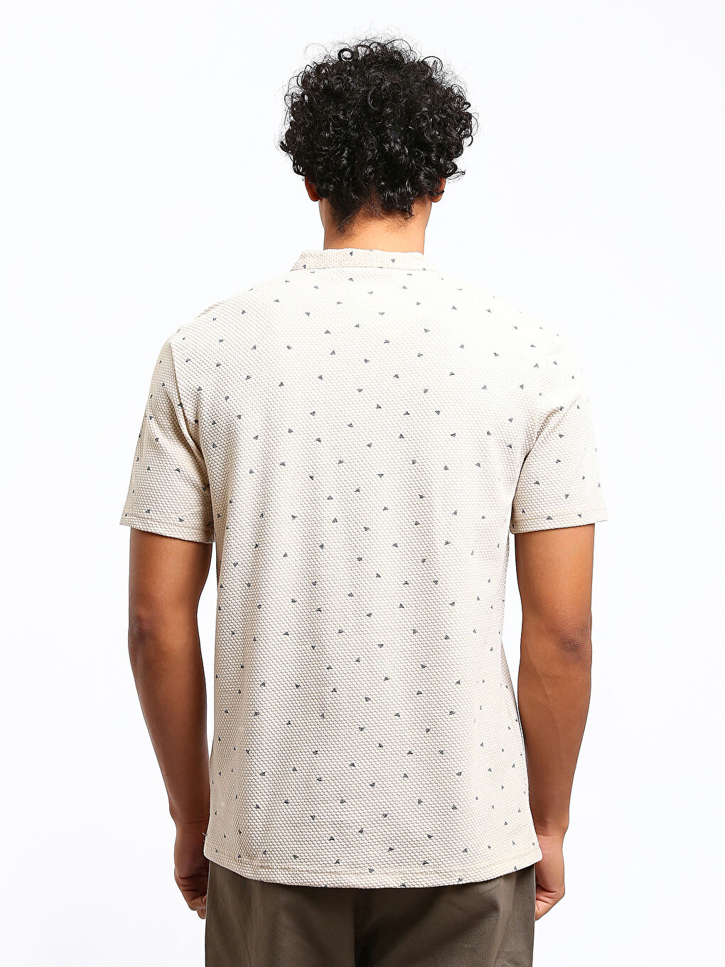 Grandad Collar Men's T-Shirt-4
