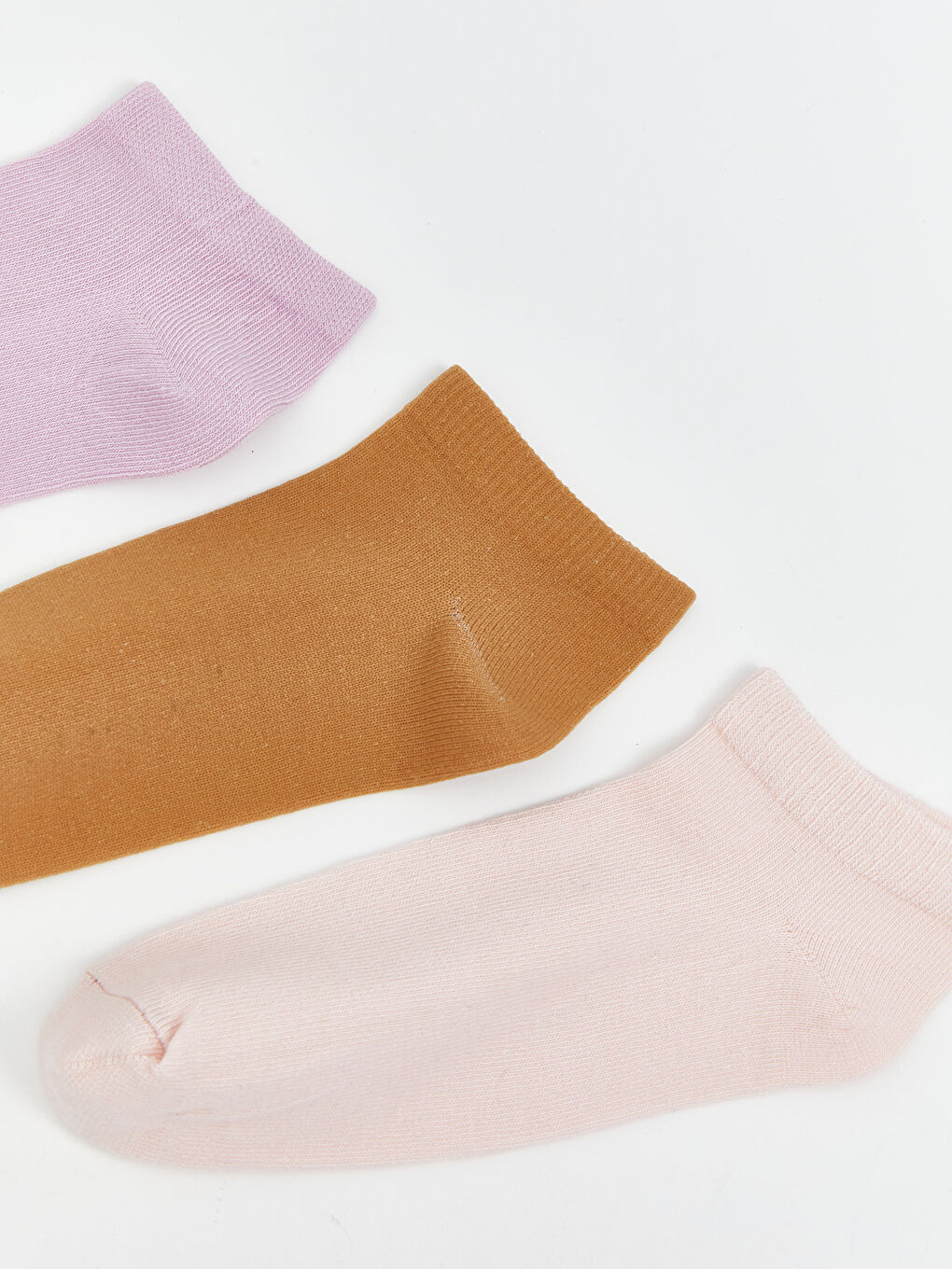 LCW ECO Women's Plain Trainer Socks 3-pack -S5SA26Z8-M0T