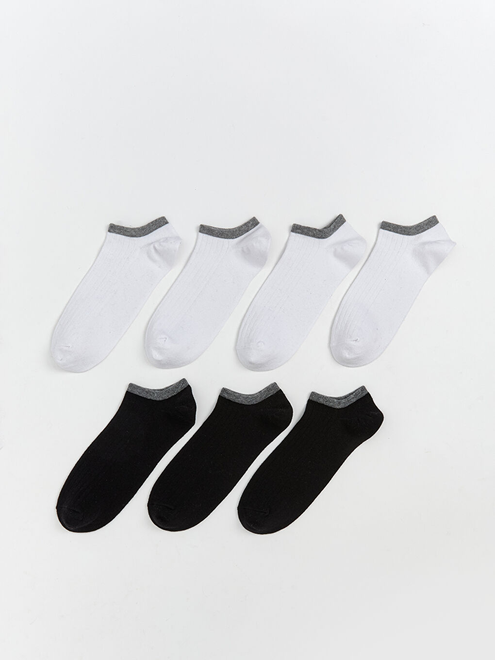LCW ACCESSORIES Men's Trainer Socks 7 Pack -S5SA38Z8-K00