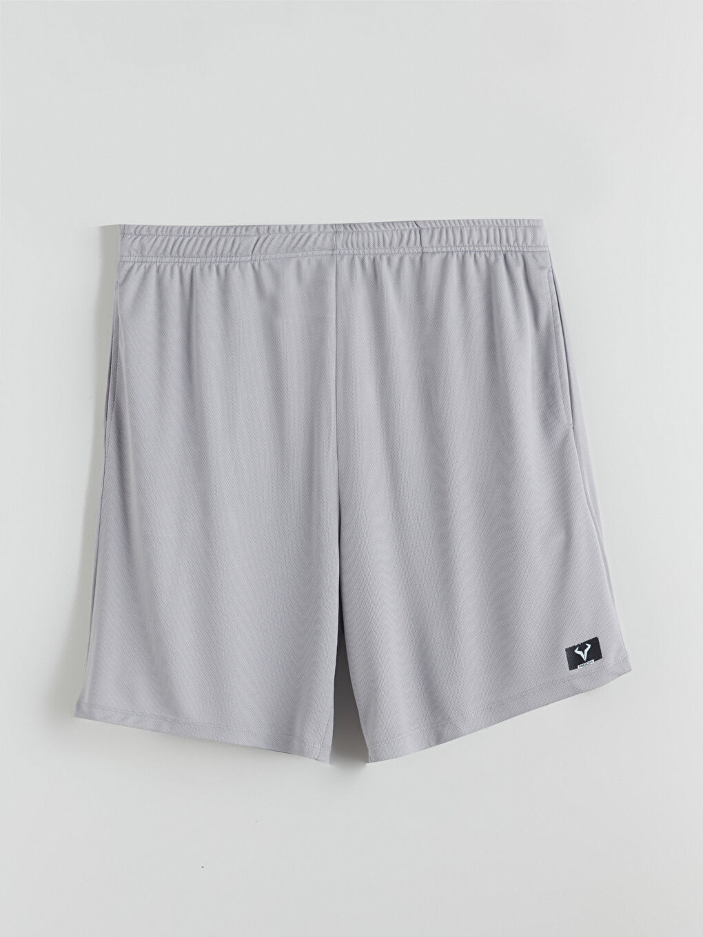 Gri Standart Kalıp Erkek Spor Şort-4