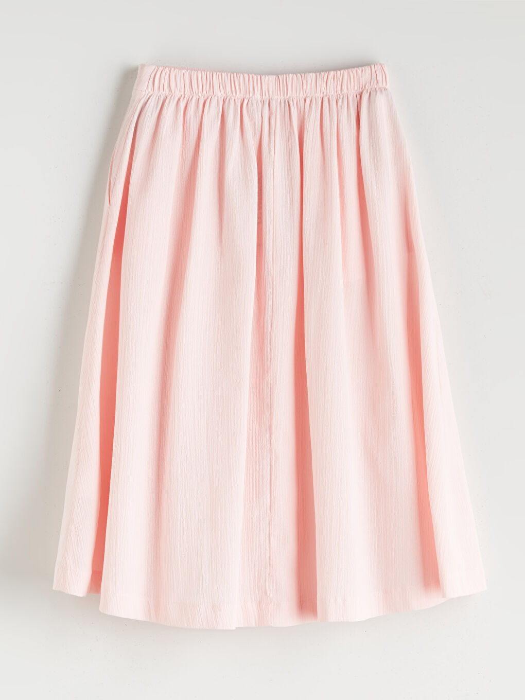 LCW Kids Elastic Waist Girl Skirt -S5SB00Z4-DTV