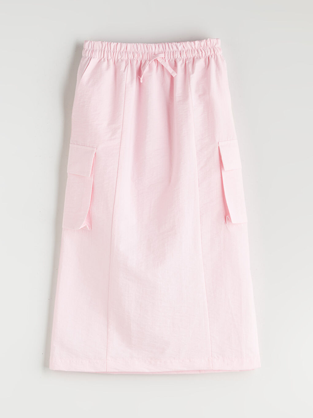 LCW Kids Girls' Cargo Skirt with Elastic Waist -S5SB10Z4-UYS