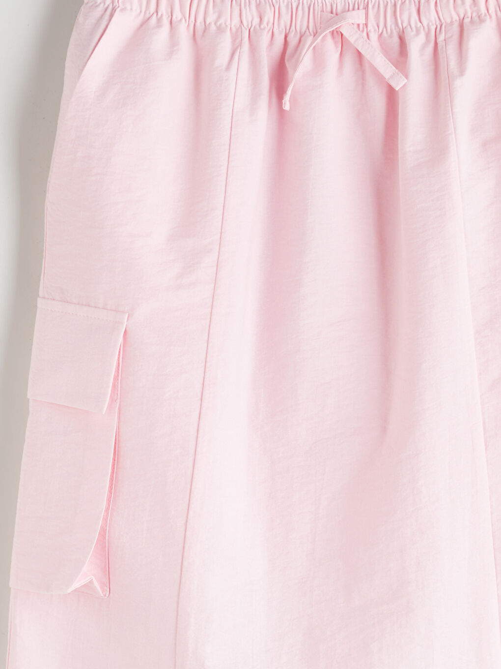 LCW Kids Girls' Cargo Skirt with Elastic Waist -S5SB10Z4-UYS