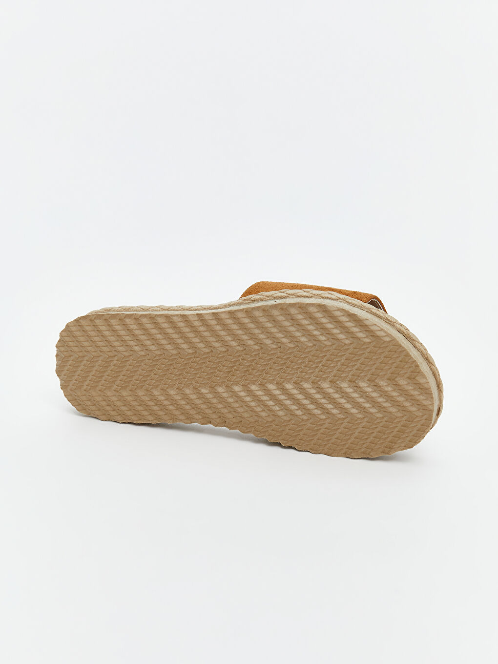 Bej Hasır Tabanlı Kadın Terlik-3