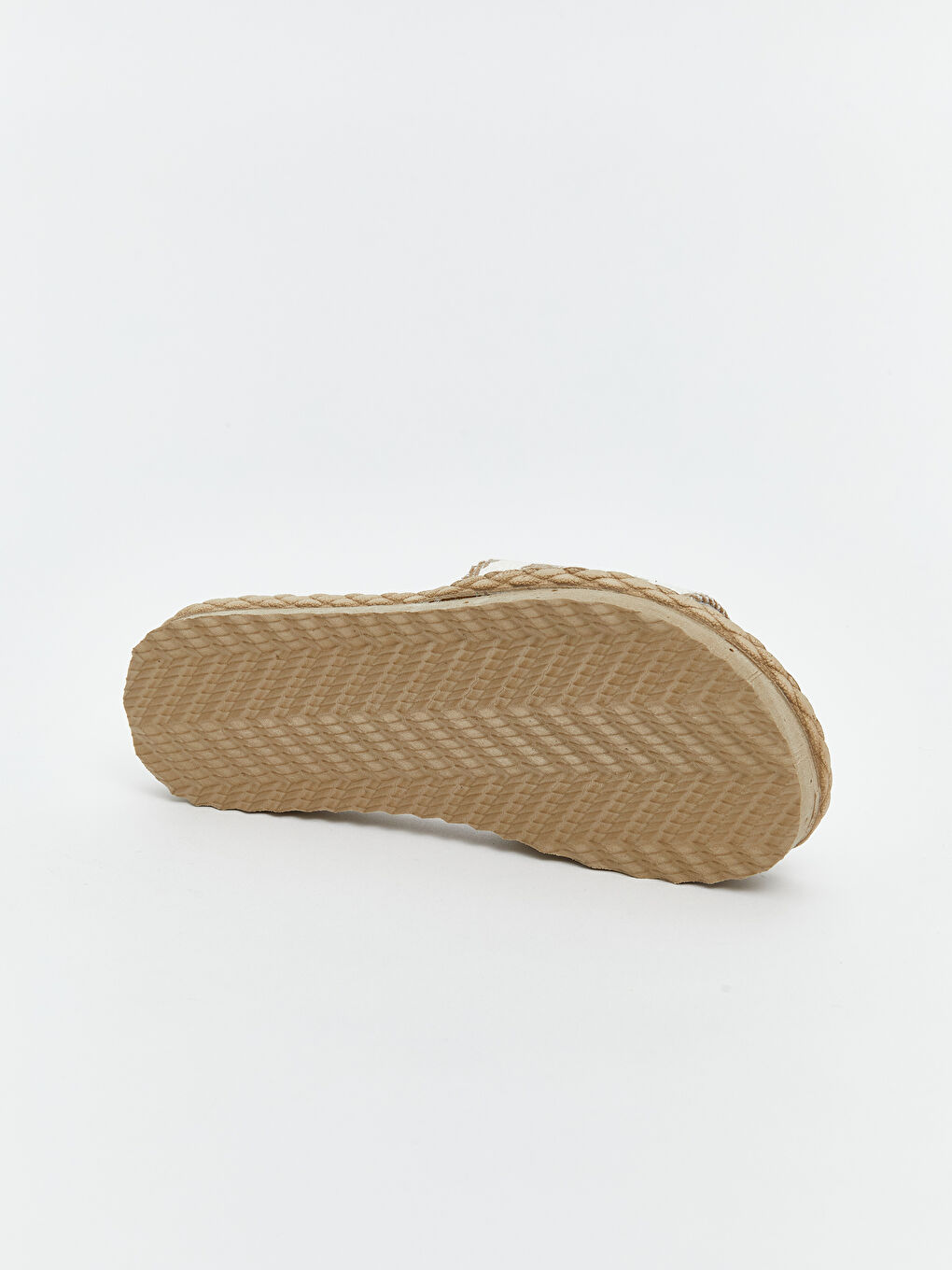 Karışık Hasır Tabanlı Kadın Terlik-3