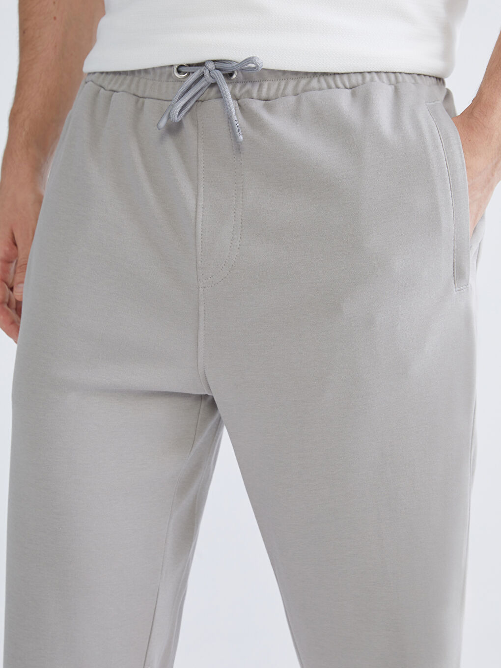 Gri Standart Kalıp Erkek Şort-2