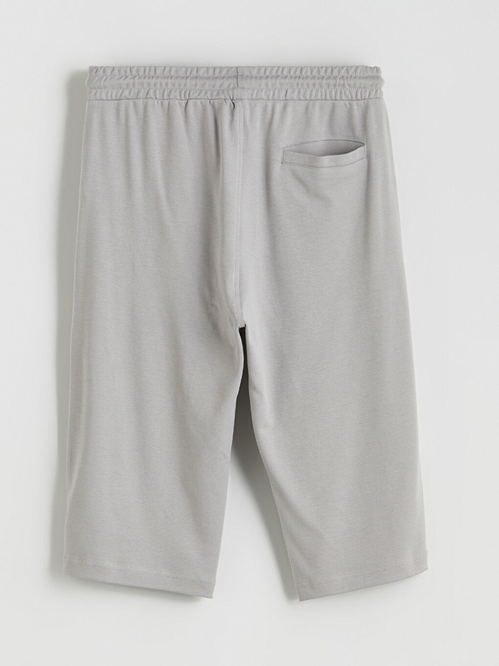 Gri Standart Kalıp Erkek Şort-5