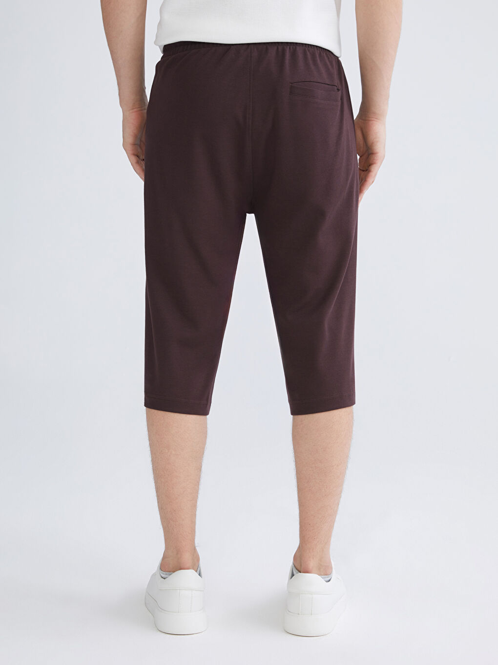 Mürdüm Standart Kalıp Erkek Şort-3