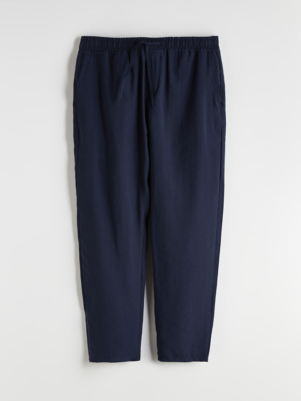 Relaxed Fit Twill Men's Trousers-4