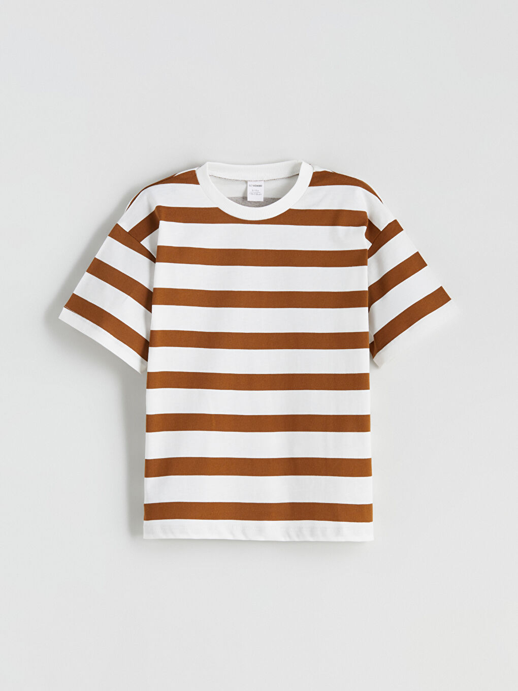LCW Kids Crew Neck Striped Boys' T-Shirt 2 Pack -S5SB26Z1-LQX