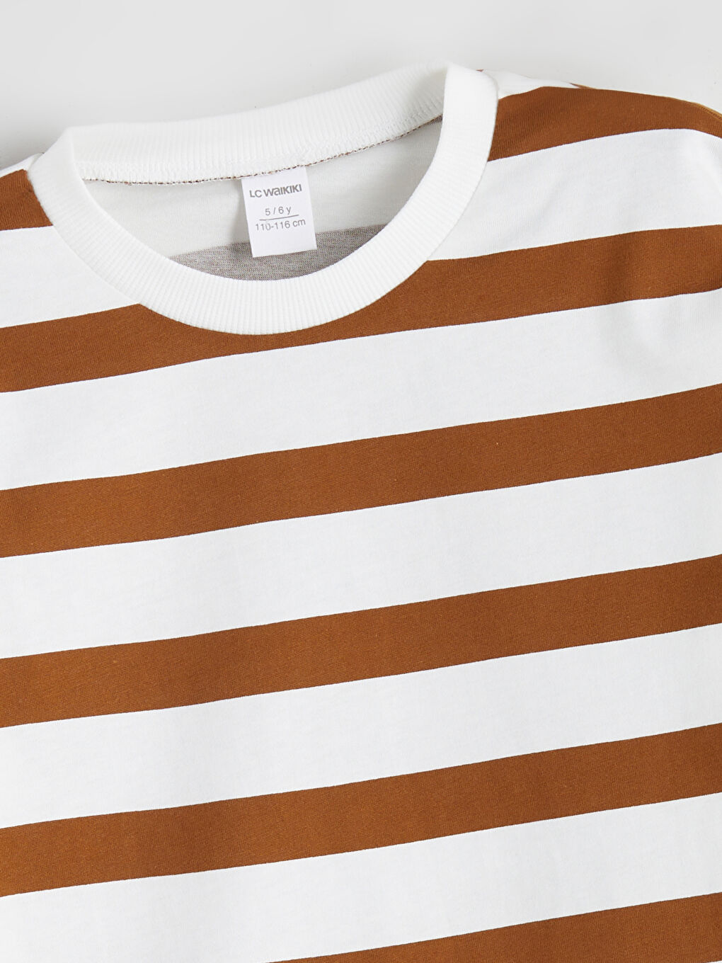 LCW Kids Crew Neck Striped Boys' T-Shirt 2 Pack -S5SB26Z1-LQX