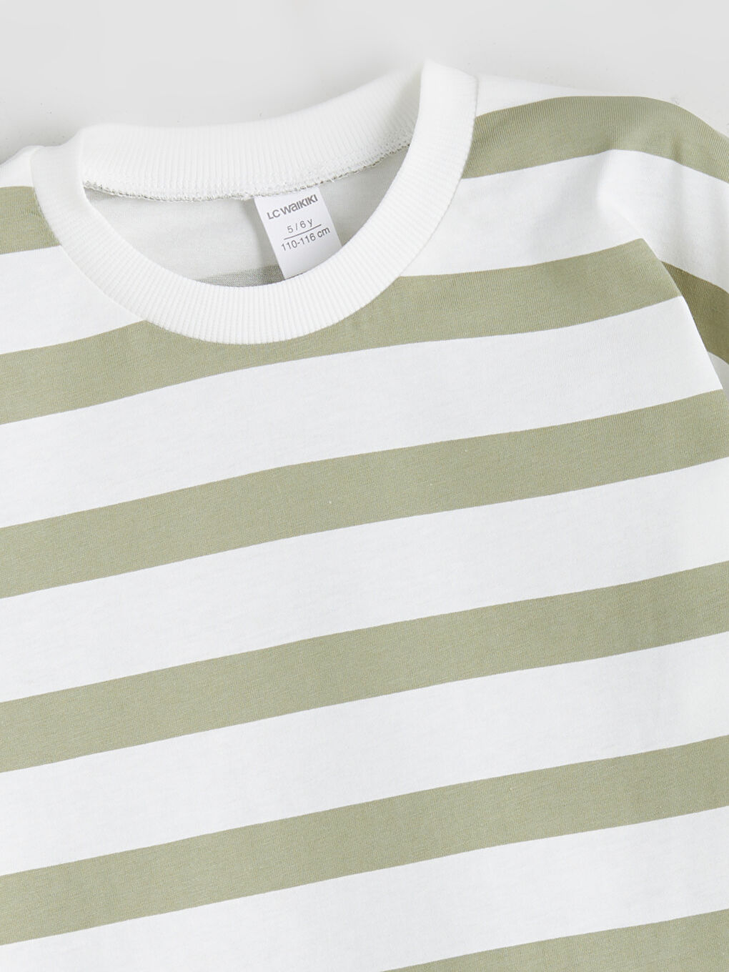 LCW Kids Crew Neck Striped Boys' T-Shirt 2 Pack -S5SB26Z1-LQX