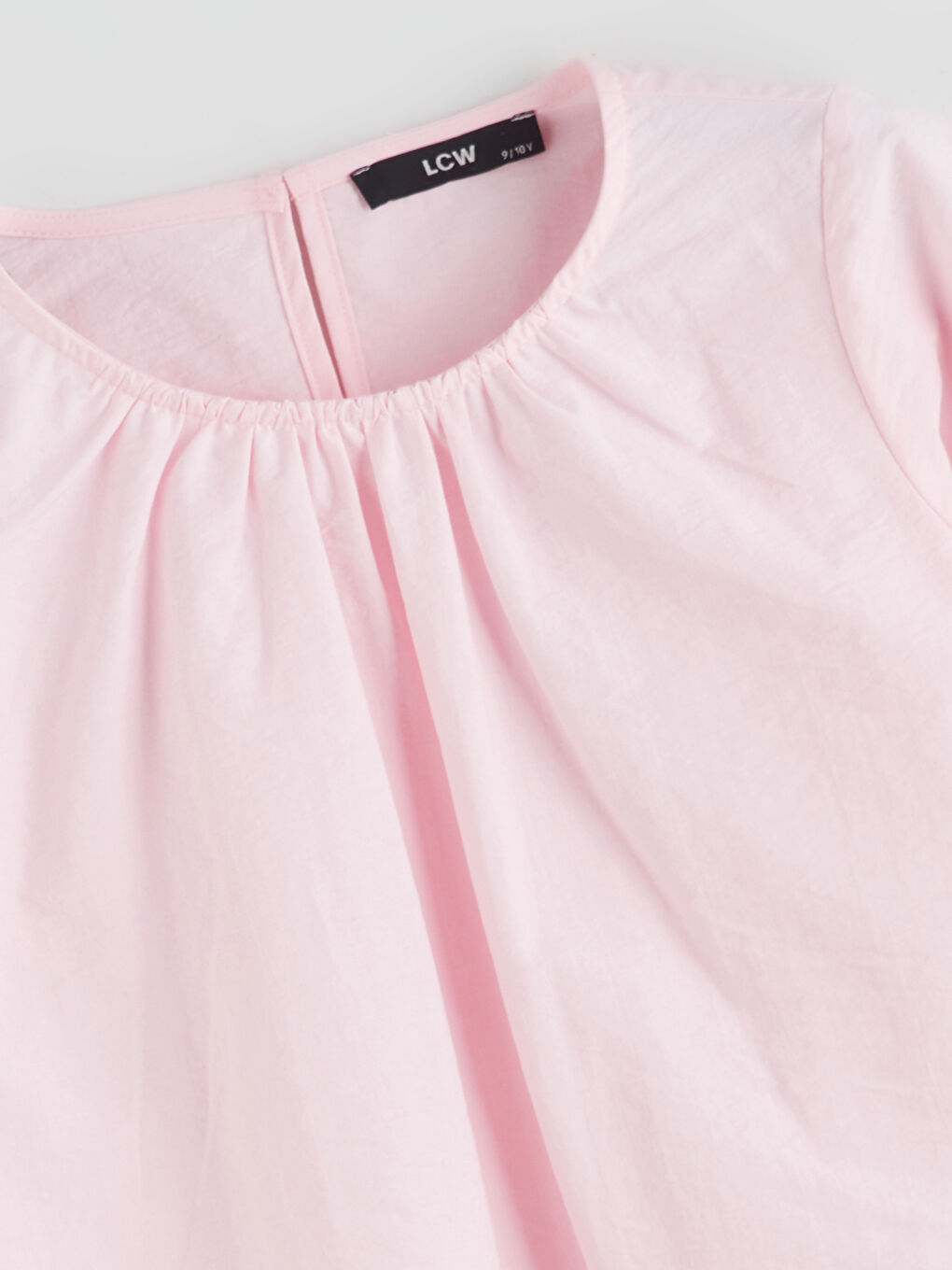 LCW Kids Crew Neck Girls' Blouse -S5SB29Z4-UYS