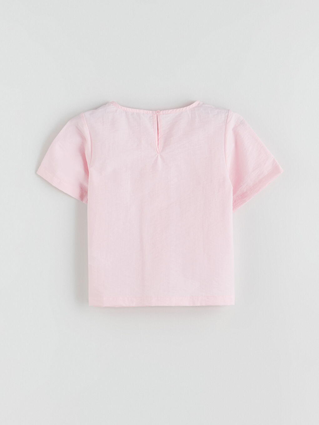 LCW Kids Crew Neck Girls' Blouse -S5SB29Z4-UYS