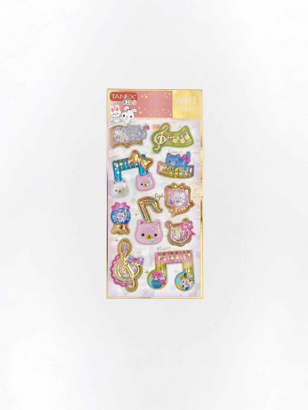 Kabartmalı Sticker Seti