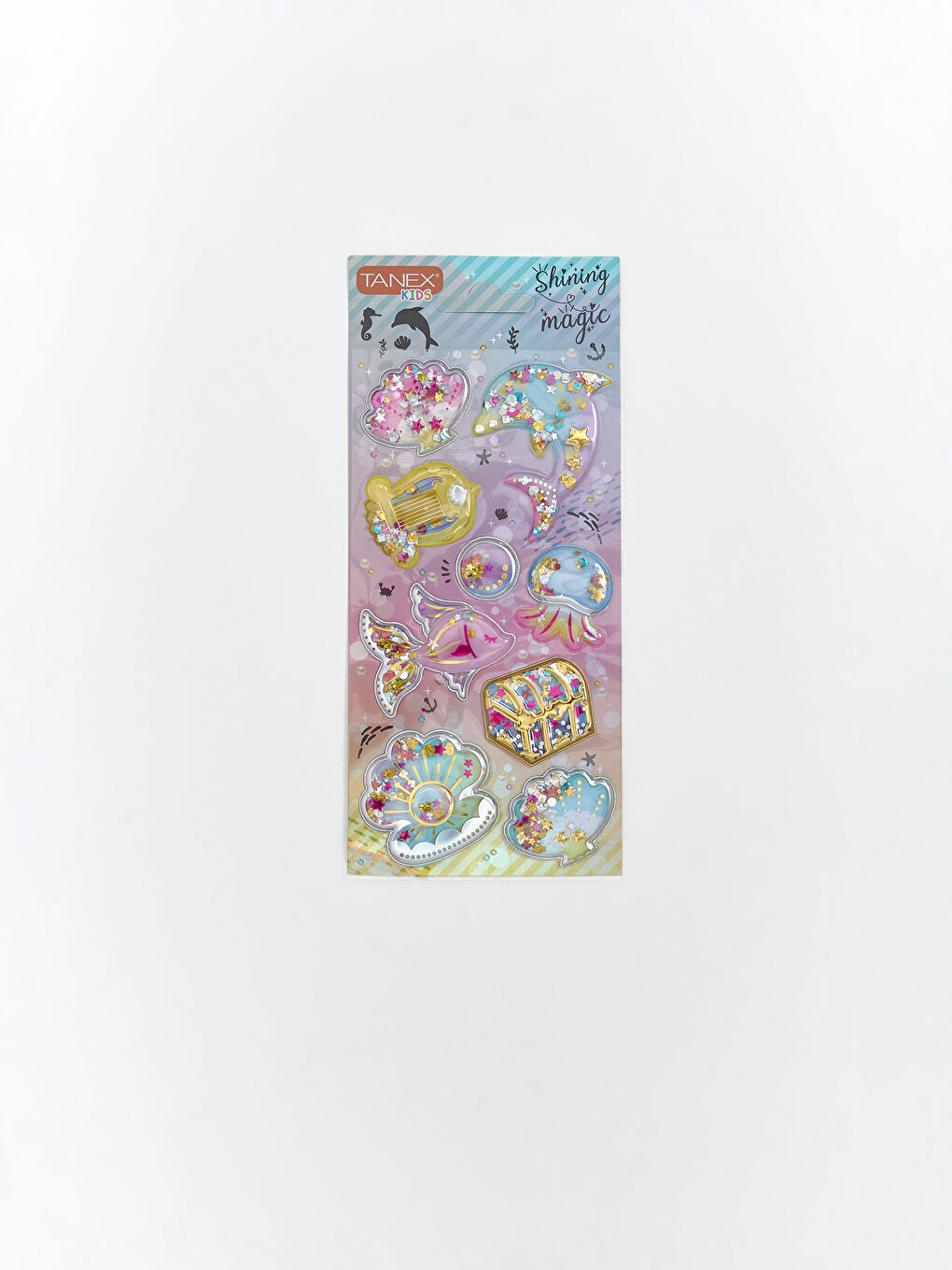 Kabartmalı Sticker Seti