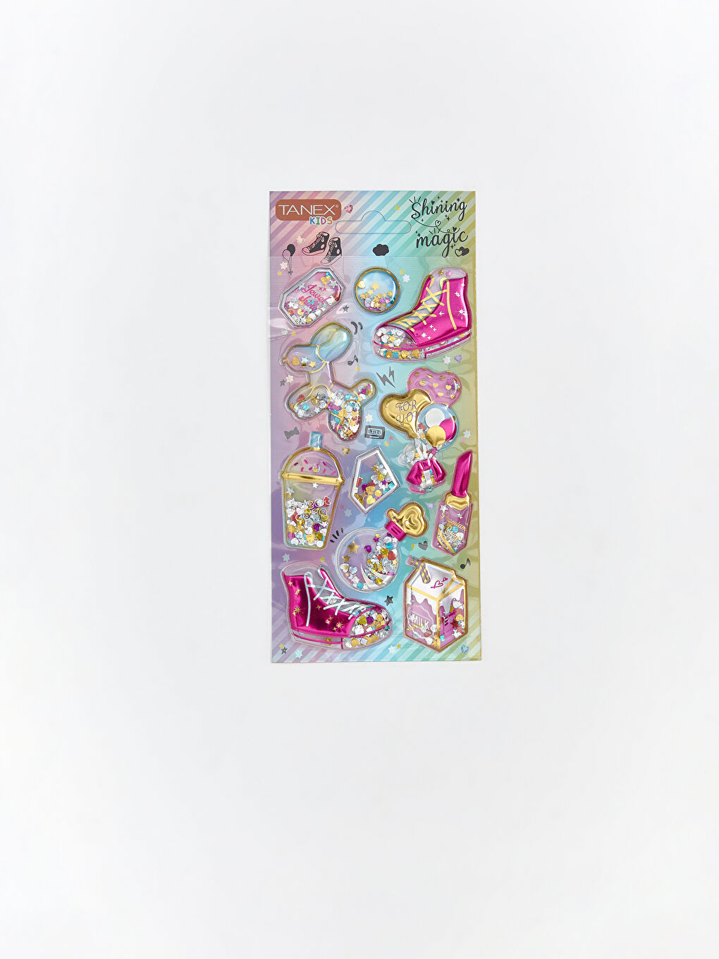 Kabartmalı Sticker Seti