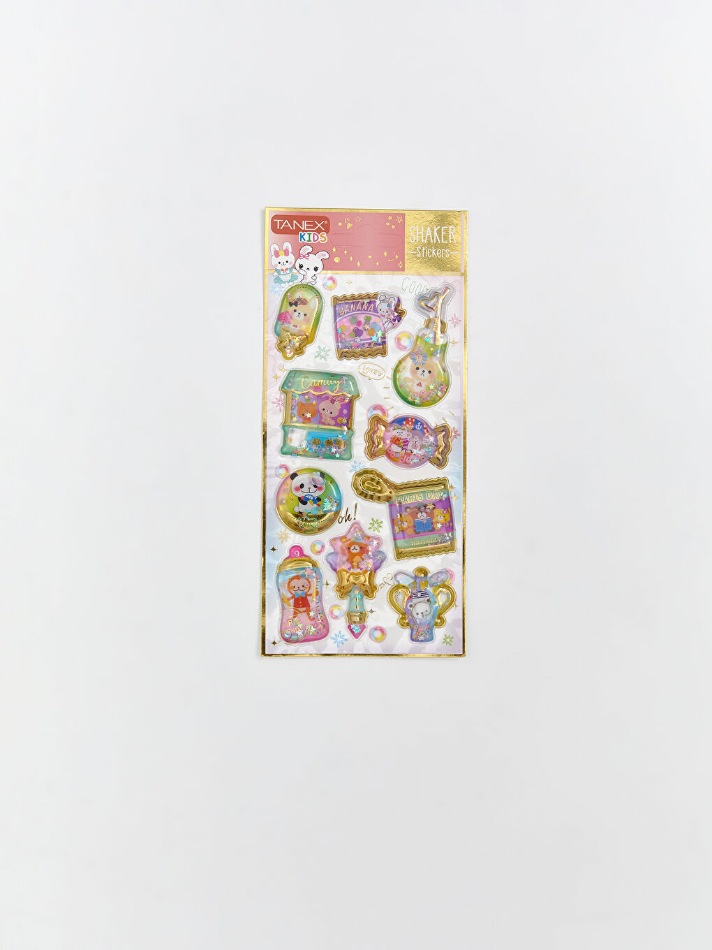 Kabartmalı Sticker Seti