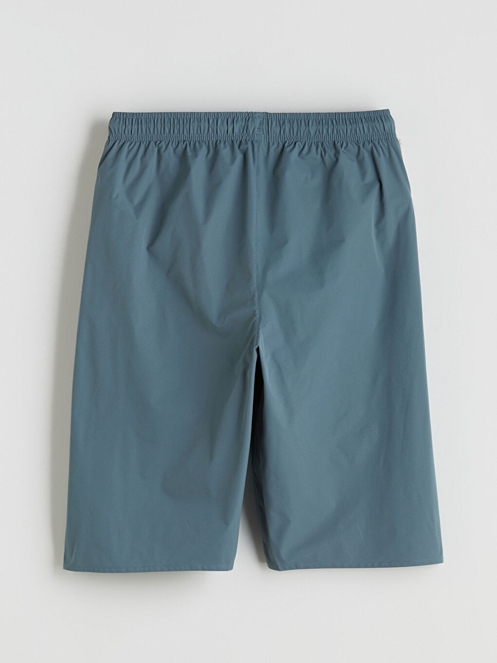 Yeşil Diz Altı Boy Erkek Deniz Şortu-6