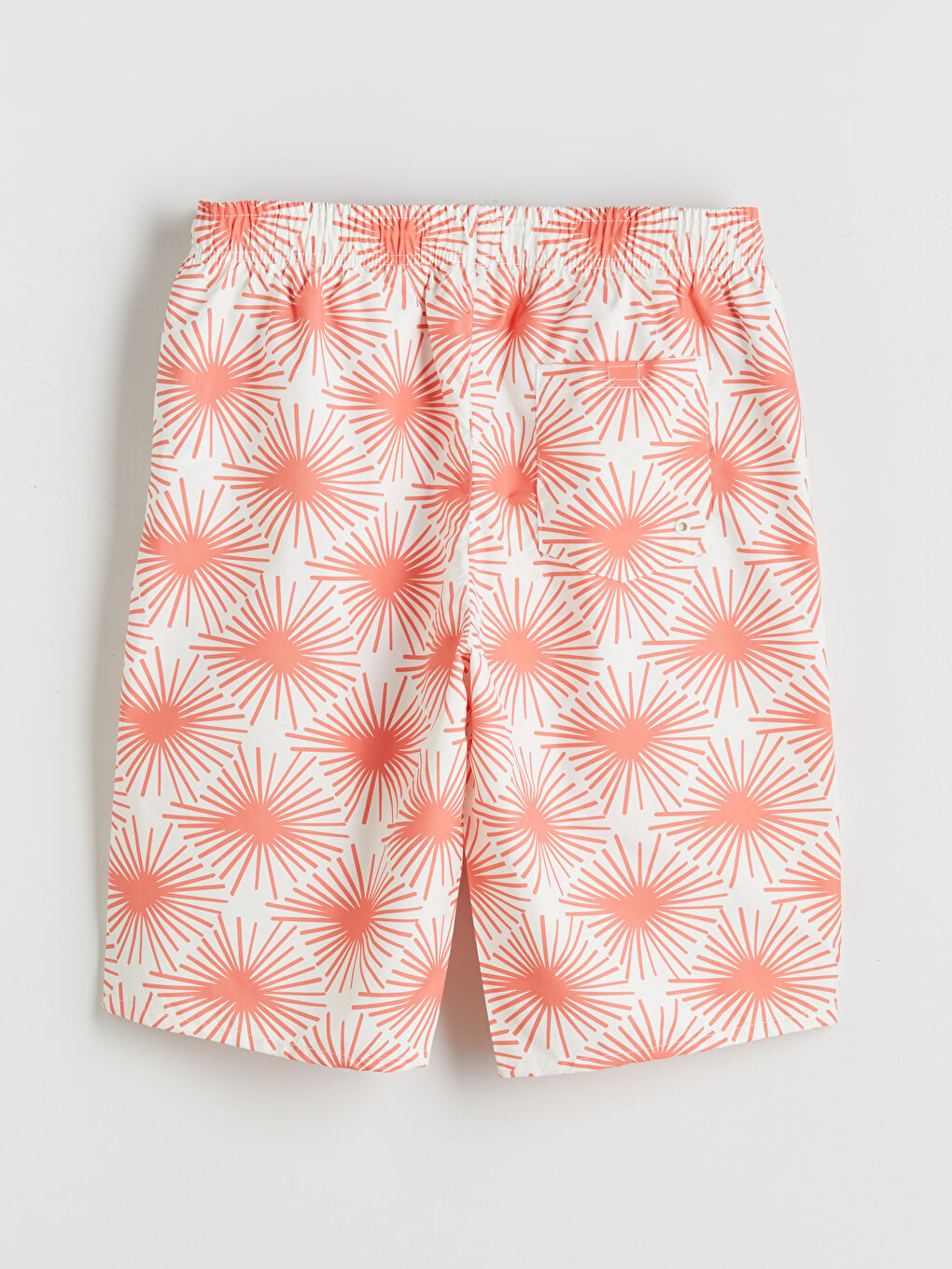 LCW SWIMWEAR Below Knee Length Patterned Men's Swimming Shorts -S5SB81Z8-LR8