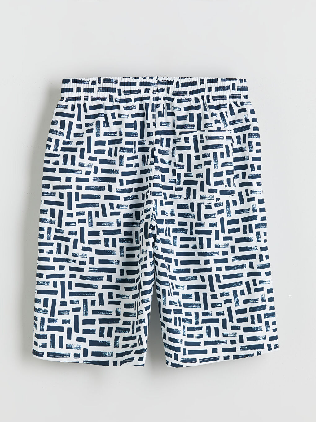 LCW SWIMWEAR Below Knee Length Patterned Men's Swimming Shorts -S5SB82Z8-LSJ