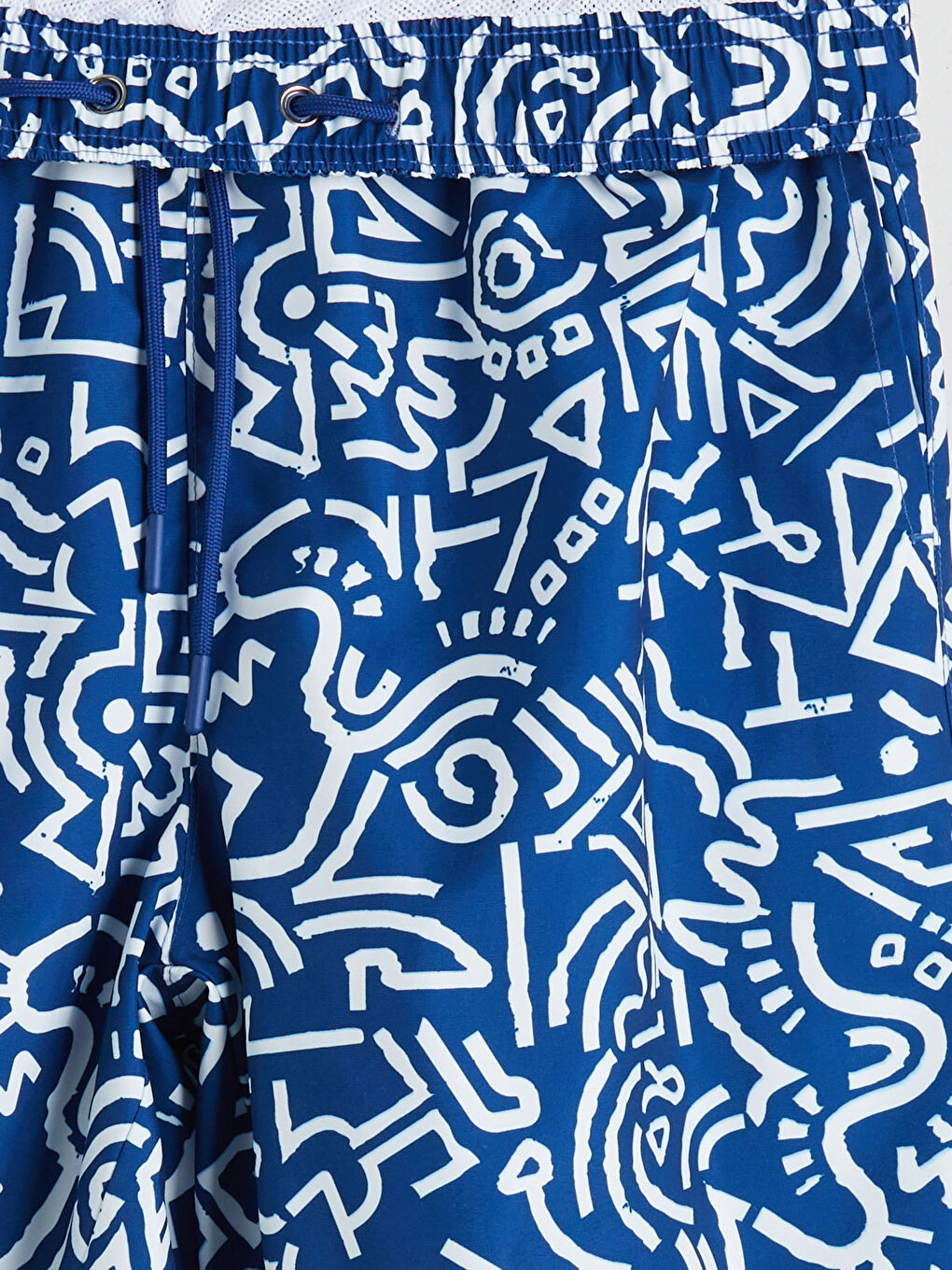 LCW SWIMWEAR Below Knee Length Patterned Men's Swimming Shorts -S5SB83Z8-MRN