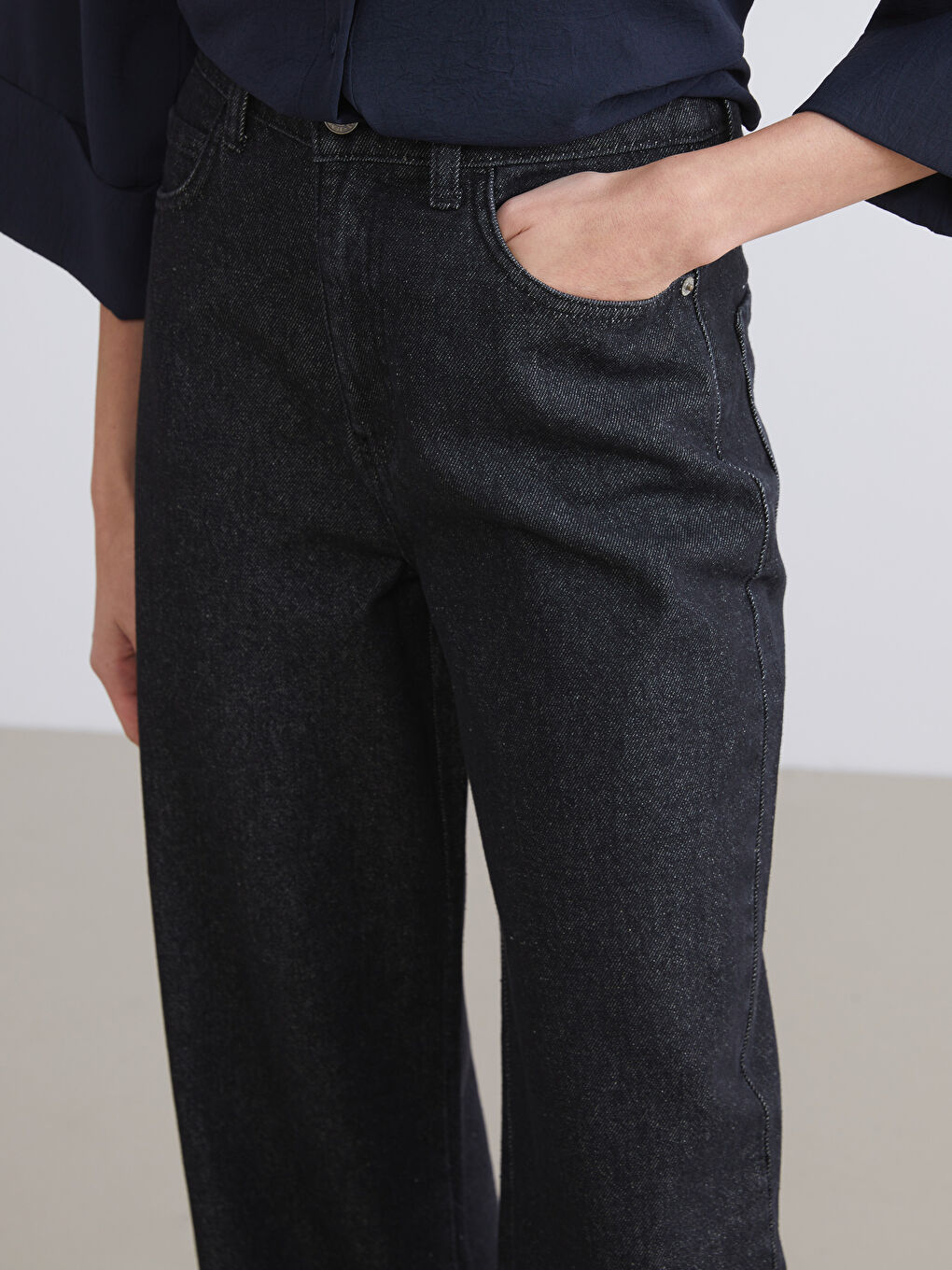 Wideleg Women's Jeans-5