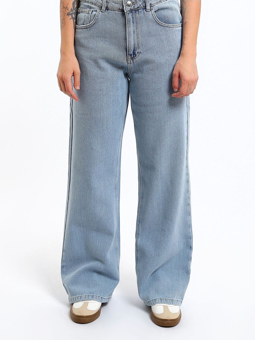 Wideleg Women's Jeans-1