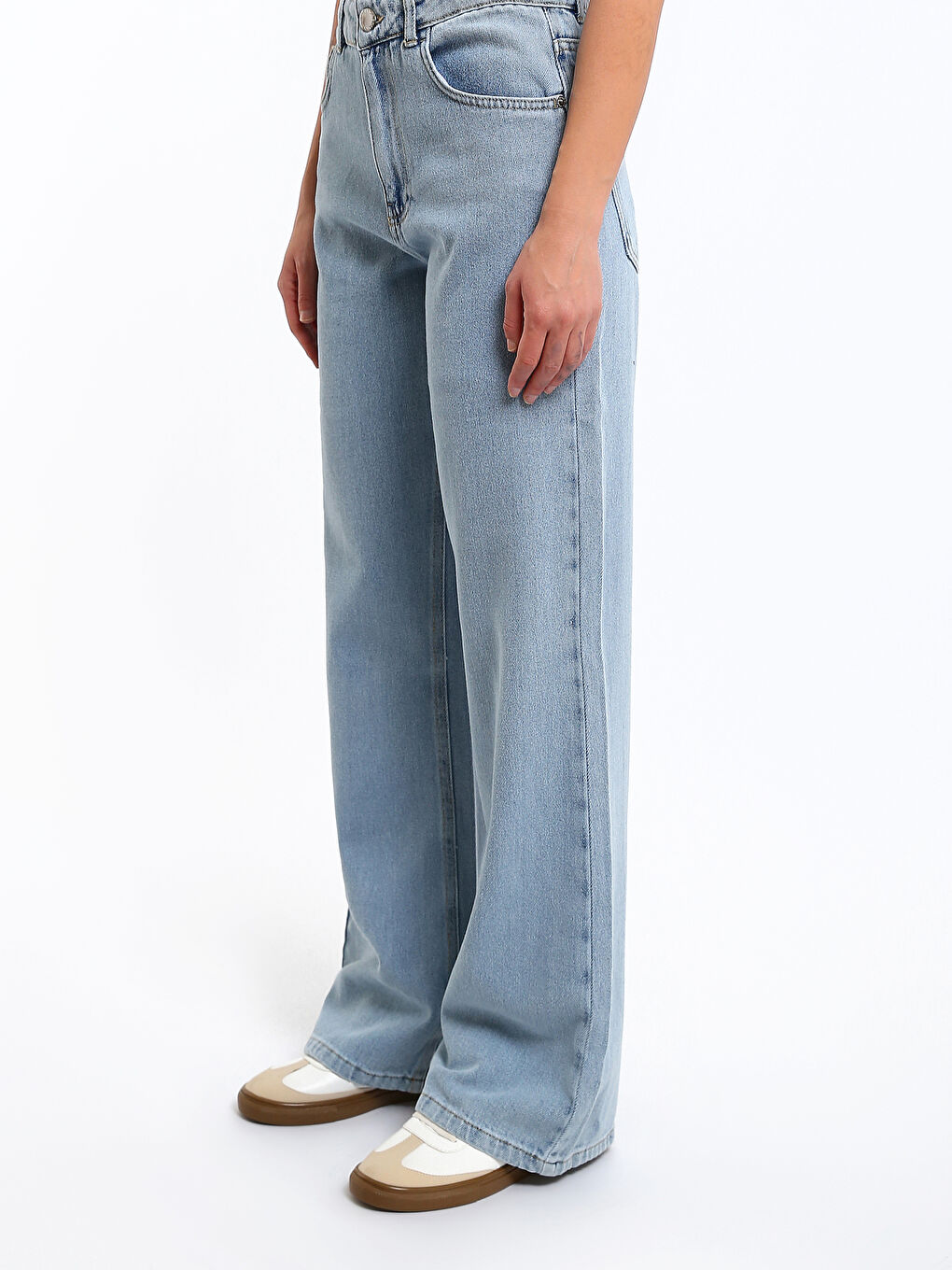 Wideleg Women's Jeans-3