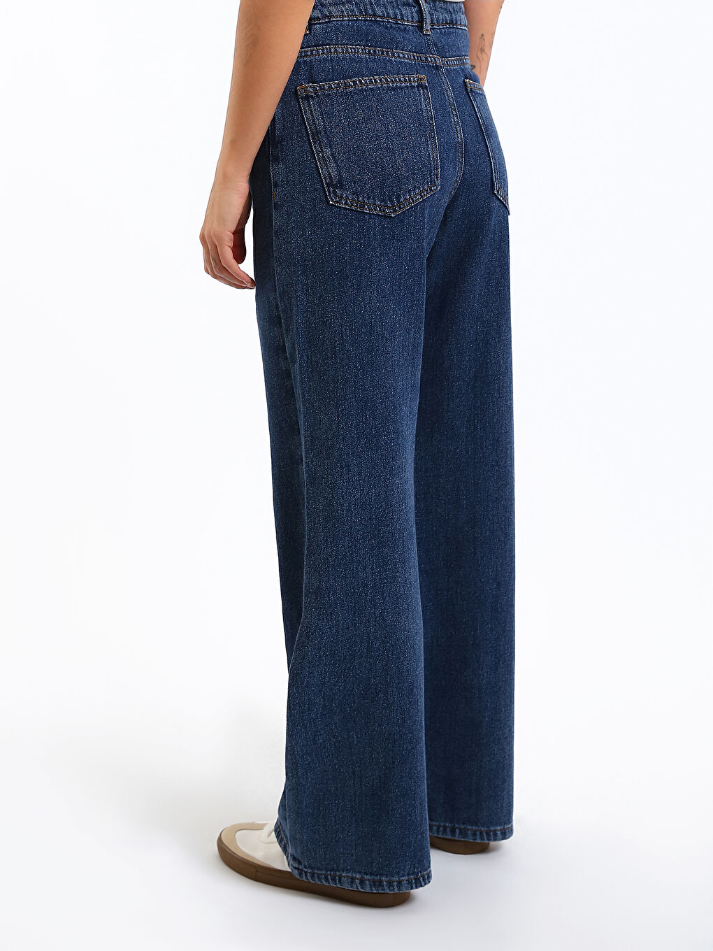 Wideleg Women's Jeans-4