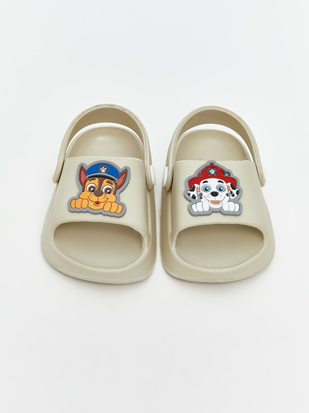 Bej Paw Patrol Baskılı Erkek Bebek Plaj Sandaleti-2