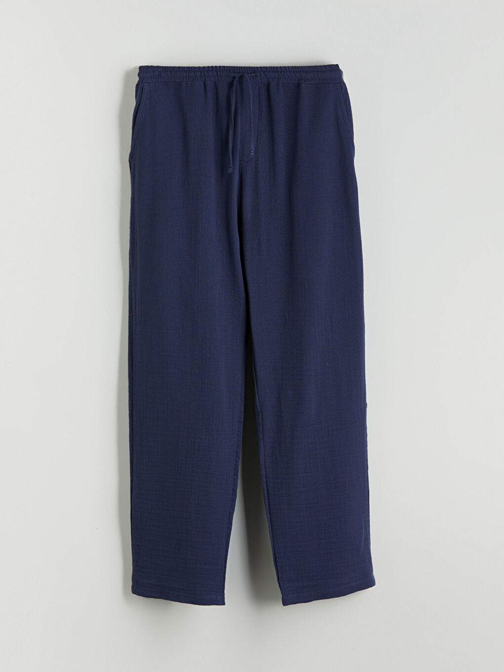 Lacivert Rahat Kalıp Erkek Pantolon-4