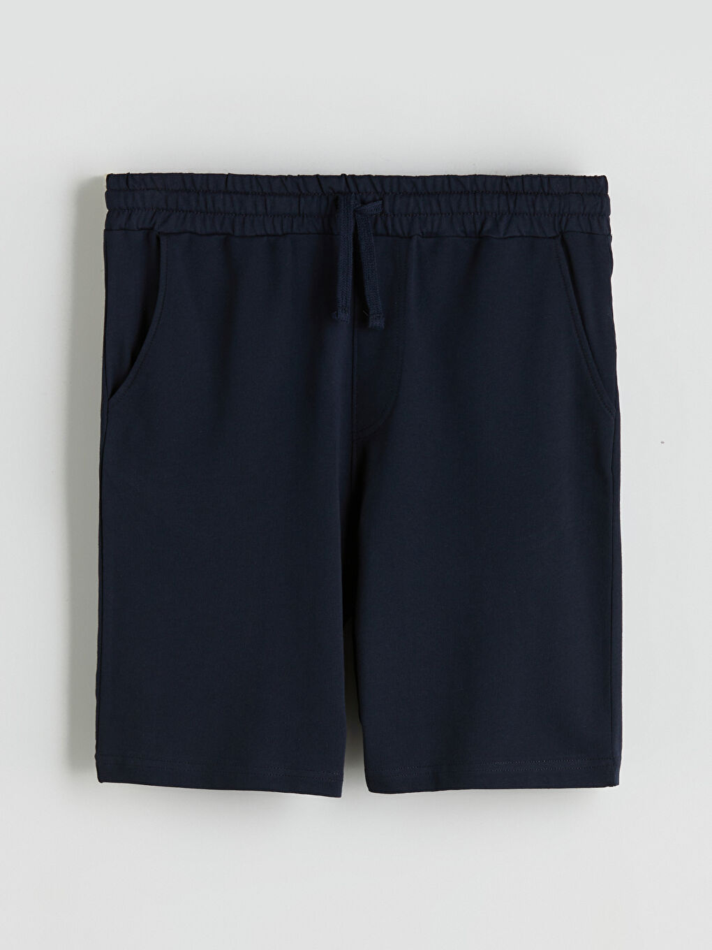 Lacivert Standart Kalıp Erkek Şort-4