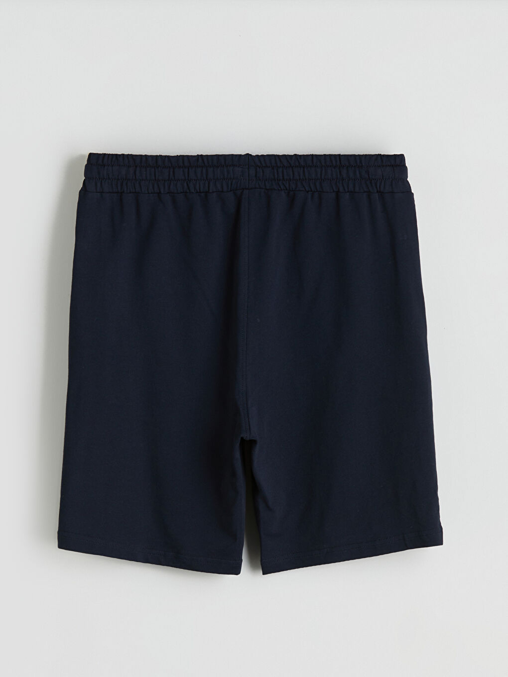 Lacivert Standart Kalıp Erkek Şort-5