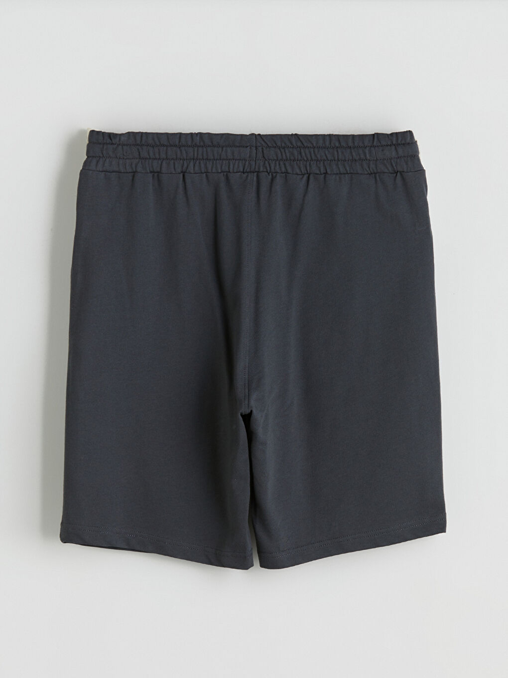 Antrasit Standart Kalıp Erkek Şort-5