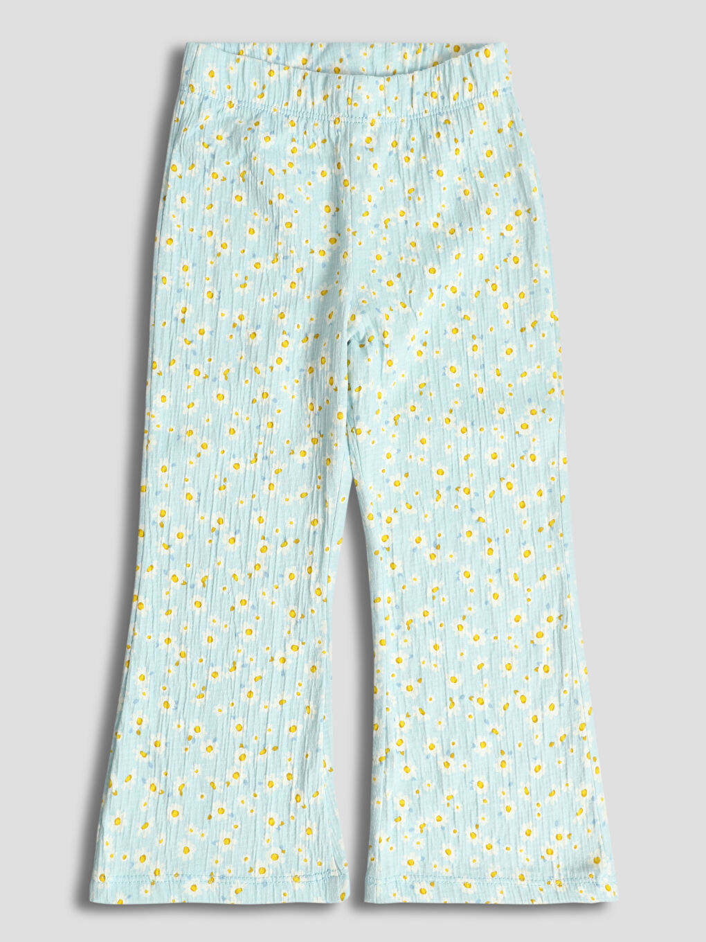 Elasticated Waist Floral Girls' Leggings 2 Pack-1