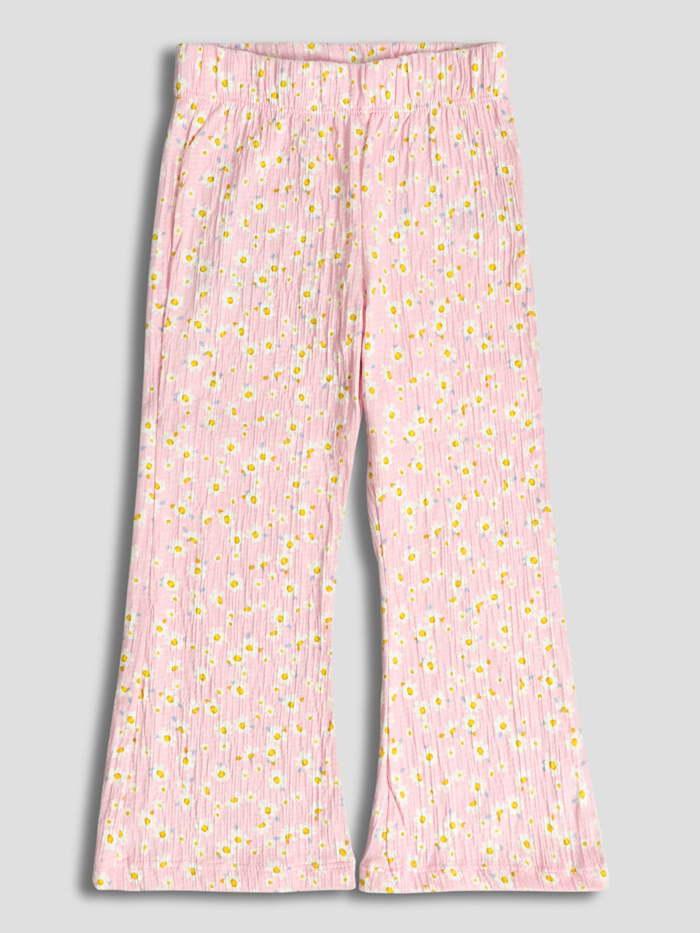 Elasticated Waist Floral Girls' Leggings 2 Pack-4