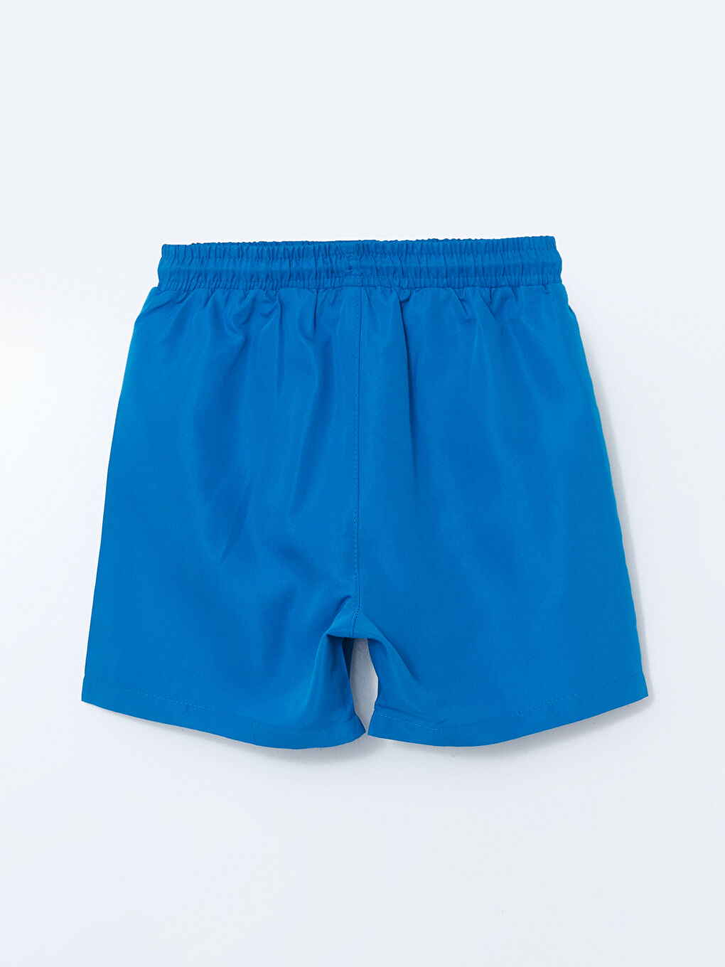 Mavi Hızlı Kuruyan UV Korumalı Erkek Çocuk Deniz Şortu-5