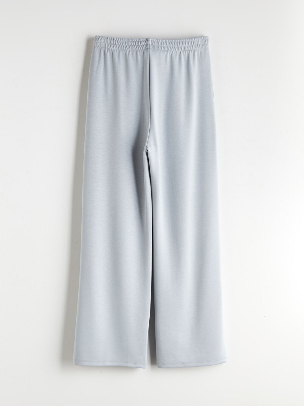 Gri Bisiklet Yaka Kız Çocuk Tişört ve Pantolon-4